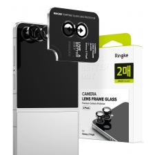 Set de 2 protectii camera foto Ringke Camera Frame Protector compatibile cu Samsung Galaxy Z Flip 8, Negru