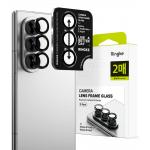 Set 2 folii protectie sticla securizata Ringke Camera Frame Protector compatibile cu Samsung Galaxy Z Fold 7 / 8 Ultra, Negru 2 - lerato.ro