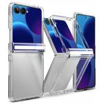Carcasa Ringke Fusion Flap compatibila cu Samsung Galaxy Z Flip 8, Transparent 5 - lerato.ro