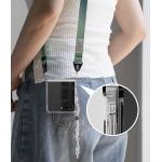 Carcasa Ringke Fusion Flap compatibila cu Samsung Galaxy Z Flip 8, Transparent 9 - lerato.ro