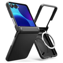 Carcasa Ringke Onyx Flap cu MagSafe compatibila cu Samsung Galaxy Z Flip 8, Negru