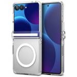 Carcasa Ringke Fusion Flap cu MagSafe compatibila cu Samsung Galaxy Z Flip 8, Transparent 4 - lerato.ro
