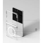 Carcasa Ringke Fusion Flap cu MagSafe compatibila cu Samsung Galaxy Z Flip 8, Transparent 9 - lerato.ro