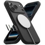 Husa Ringke Silicone cu MagSafe compatibila cu iPhone 18 Pro Max, Negru 6 - lerato.ro