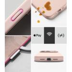 Husa Ringke Silicone cu MagSafe compatibila cu iPhone 18 Pro Max, Roz 8 - lerato.ro