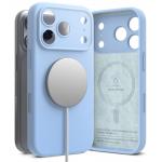 Husa Ringke Silicone cu MagSafe compatibila cu iPhone 18 Pro Max, Albastru 4 - lerato.ro