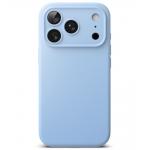 Husa Ringke Silicone cu MagSafe compatibila cu iPhone 18 Pro Max, Albastru 2 - lerato.ro