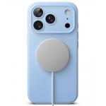 Husa Ringke Silicone cu MagSafe compatibila cu iPhone 18 Pro Max, Albastru 5 - lerato.ro