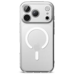 Husa Ringke Fusion Magnetic cu MagSafe compatibila cu iPhone 18 Pro / 17 Pro, Matte Clear