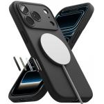 Husa Ringke Silicone cu MagSafe compatibila cu iPhone 18 Pro / 17 Pro, Negru 6 - lerato.ro