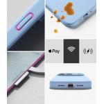 Husa Ringke Silicone cu MagSafe compatibila cu iPhone 18 Pro / 17 Pro, Albastru 9 - lerato.ro