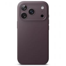 Huse si carcase iPhone 18 Pro, Husa Ringke Silicone cu MagSafe compatibila cu iPhone 18 Pro / 17 Pro, Burgundy, lerato.ro