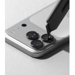 Set 2 folii protectie sticla securizata Ringke Camera Frame Protector compatibile cu iPhone 18 Pro Max / 18 Pro, Negru 8 - lerato.ro