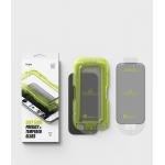 Set 2 folii sticla securizata Ringke Easy Slide Privacy, Kit montare inclus, compatibile cu iPhone 18 Pro Max, Negru 7 - lerato.ro