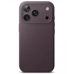 Husa Ringke Silicone cu MagSafe compatibila cu iPhone 18 Pro Max / 17 Pro Max, Burgundy 2 - lerato.ro