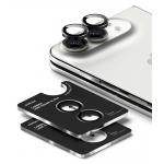 Set 2 protectii camera foto Ringke Camera Frame compatibile cu iPhone Duo, Negru 4 - lerato.ro