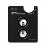 Set 2 protectii camera foto Ringke Camera Frame compatibile cu iPhone Duo, Negru 5 - lerato.ro