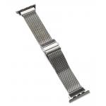 Curea Ringke Metal One Mesh compatibila cu Apple Watch 8/9/10/11/12/SE/Ultra, 44/45/46/49mm, Silver 2 - lerato.ro