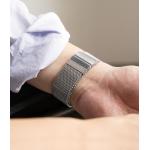Curea Ringke Metal One Mesh compatibila cu Apple Watch 8/9/10/11/12/SE/Ultra, 44/45/46/49mm, Silver 8 - lerato.ro