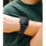 Set 2 carcase Ringke Slim compatibil cu Apple Watch 12 42mm, Negru / Transparent 6 - lerato.ro