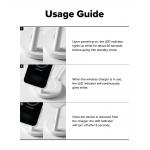 Statie de incarcare Wireless 3 in 1 Ringke Magnetic, 25W, Compatibil MagSafe, Cablu USB-C 1m inclus, Alb 8 - lerato.ro