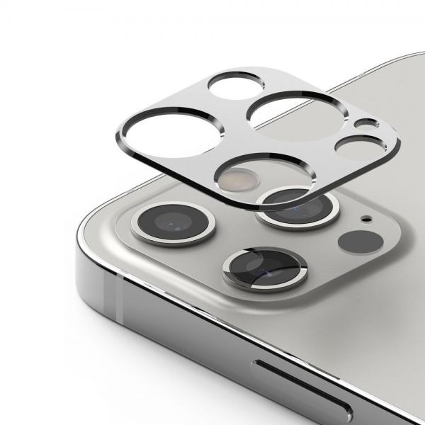 Rama protectie camera foto Ringke pentru iPhone 12 Pro Max Silver