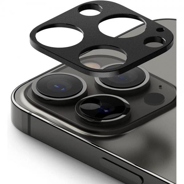 Rama protectie camera foto Ringke pentru iPhone 13 Pro / 13 Pro Max Black 1 - lerato.ro