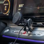 Suport auto Ringke Peltier Magnetic Qi2, Air Vent Mount, Compatibil MagSafe, Incarcare wireless 15W, Cablu USB-C 1m inclus, Negru 5 - lerato.ro