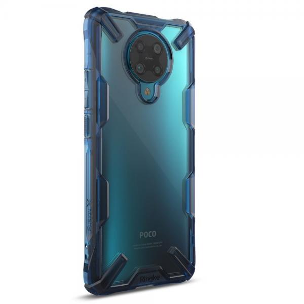 Carcasa Ringke Fusion X Xiaomi Poco F2 Pro Space Blue