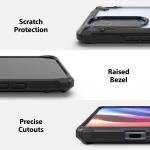 Carcasa Ringke Fusion X compatibila cu Xiaomi Poco F3/Mi 11i Black 5 - lerato.ro