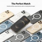 Carcasa Ringke Fusion Magnetic MagSafe compatibila cu iPhone 12/12 Pro Matte Clear