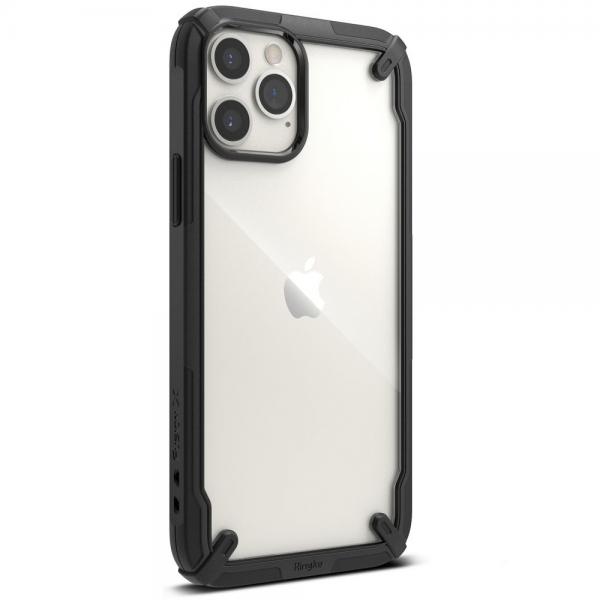 Carcasa Ringke Fusion X compatibila cu iPhone 12/12 Pro Black 1 - lerato.ro