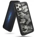 Carcasa Ringke Fusion X iPhone 12/12 Pro Camo Black 12 - lerato.ro