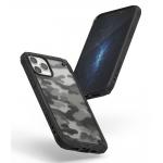 Carcasa Ringke Fusion X iPhone 12/12 Pro Camo Black 7 - lerato.ro