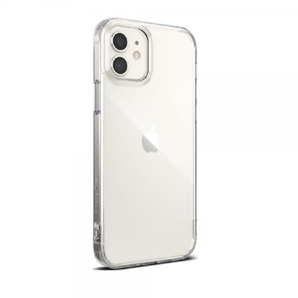 Carcasa Ringke Fusion compatibila cu iPhone 12 Mini Clear 1 - lerato.ro