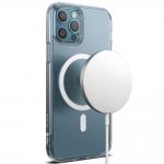 Carcasa Ringke Fusion Magnetic MagSafe compatibila cu iPhone 12 Pro Max Matte Clear 2 - lerato.ro