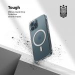 Carcasa Ringke Fusion Magnetic MagSafe compatibila cu iPhone 12 Pro Max Matte Clear 13 - lerato.ro