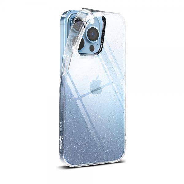 Carcasa Ringke Air compatibila cu iPhone 13 Pro Max Glitter Clear 1 - lerato.ro