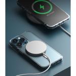 Carcasa Ringke Fusion Magnetic MagSafe compatibila cu iPhone 13 Pro Max Matte Clear 7 - lerato.ro