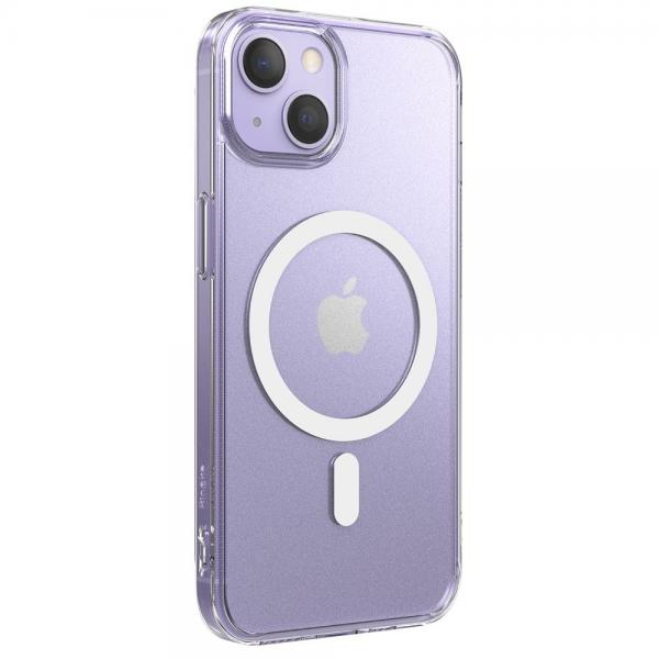 Carcasa Ringke Fusion Magnetic MagSafe compatibila cu iPhone 13 Matte Clear 1 - lerato.ro