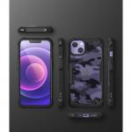 Carcasa Ringke Fusion X compatibila cu iPhone 13 Camo Black