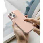 Carcasa Ringke Silicone compatibila cu iPhone 14 Plus Pink 7 - lerato.ro