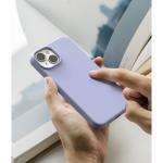 Carcasa Ringke Silicone compatibila cu iPhone 14 Plus Lavender 3 - lerato.ro