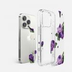 Carcasa Ringke Fusion compatibila cu iPhone 14 Pro Max Purple Rose 5 - lerato.ro