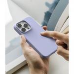 Carcasa Ringke Silicone compatibila cu iPhone 14 Pro Max Lavender 6 - lerato.ro
