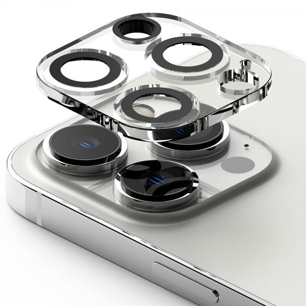 Set 2 folii sticla camera foto Ringke Protector compatibil cu iPhone 14 Pro / 14 Pro Max Clear