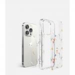 Carcasa Ringke Fusion compatibila cu iPhone 14 Pro Dry Flowers