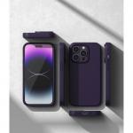 Carcasa Ringke Silicone compatibila cu iPhone 14 Pro Purple 8 - lerato.ro