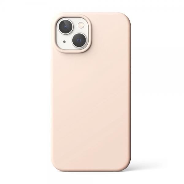 Carcasa Ringke Silicone compatibila cu iPhone 14 Pink