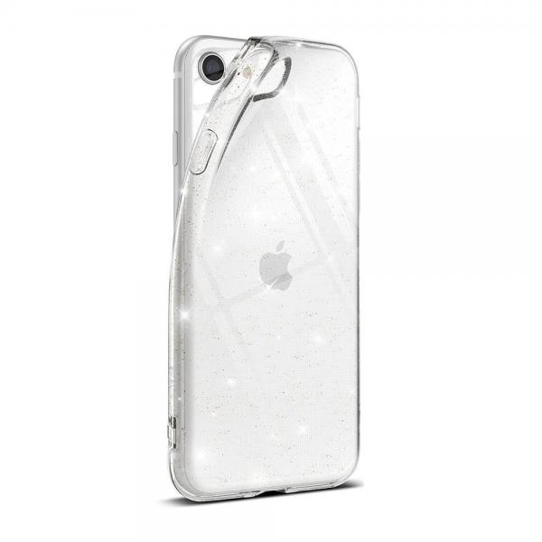 Carcasa Ringke Air compatibila cu iPhone 7/8/SE 2020/2022 Glitter Clear